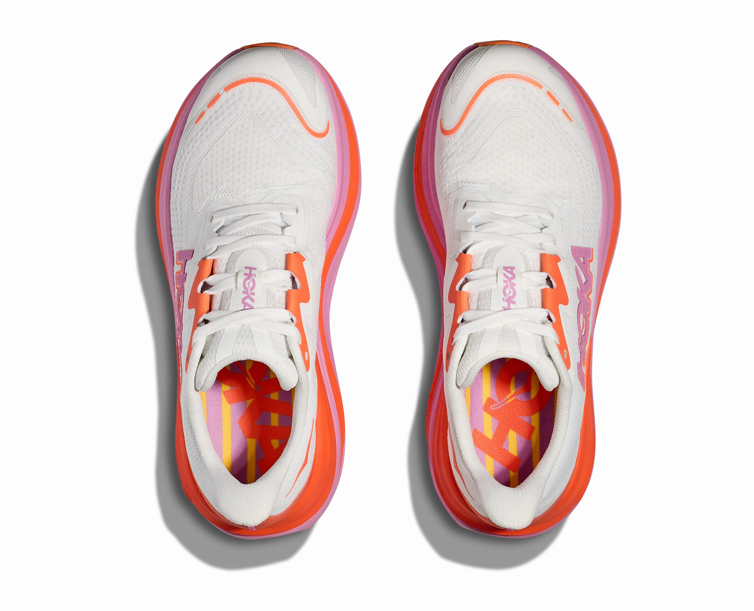 HOKA Men's Skyward X - FROST / LUPINE Good Running Shoes For Pavement