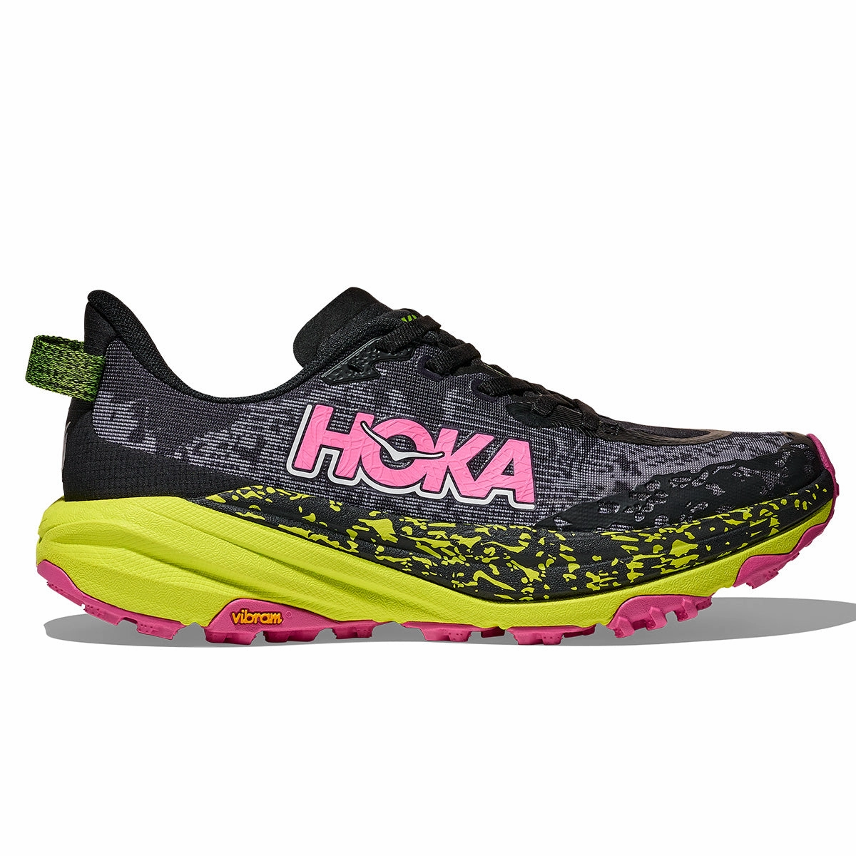Hoka Speedgoat 6 Womens | Black / Neon Hoka Citrus Rockford Il