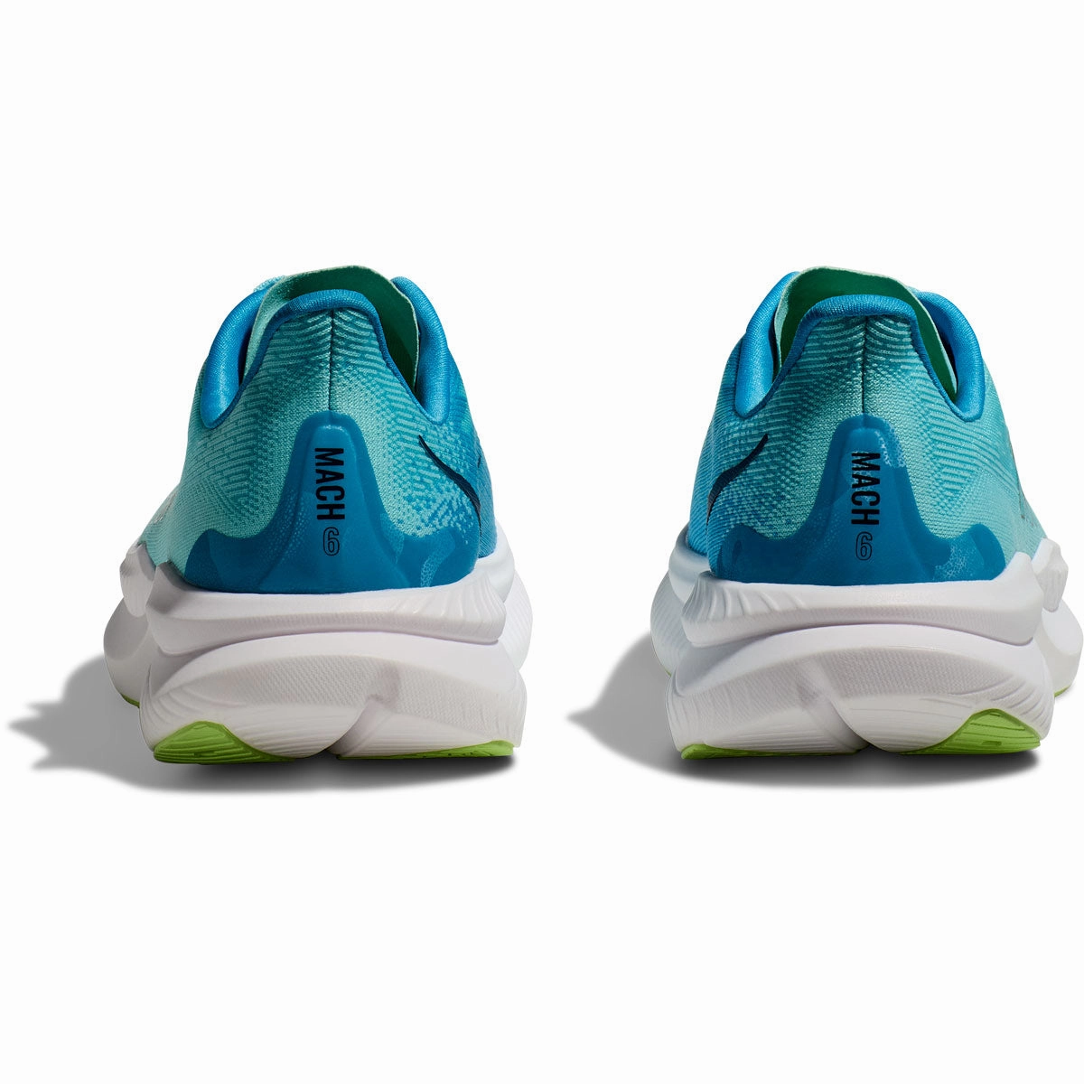 Carmel Hoka Mach 6 Running Shoes - Womens - Cloudless/Waterpark