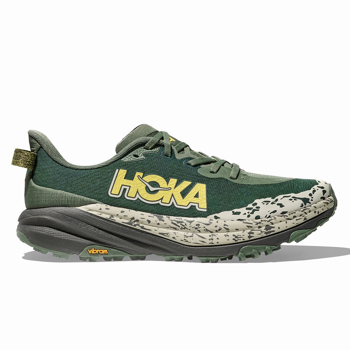 Hoka Speedgoat 6 Mens | Fern / Asphalt Grey Comfortable Shoes