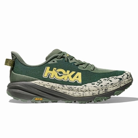 Hoka Speedgoat 6 Mens | Fern / Asphalt Grey Shoes Run
