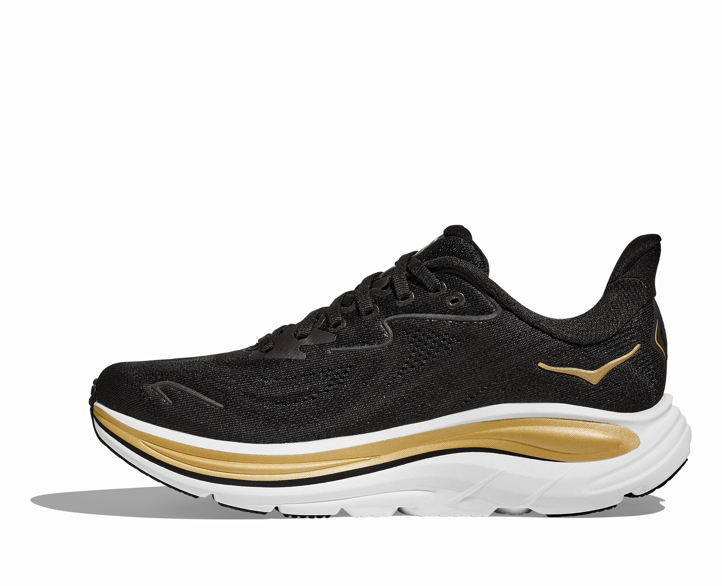 Hoka Bondi 8 Running Shoes HOKA Women's Clifton 10 - BLACK / GOLD