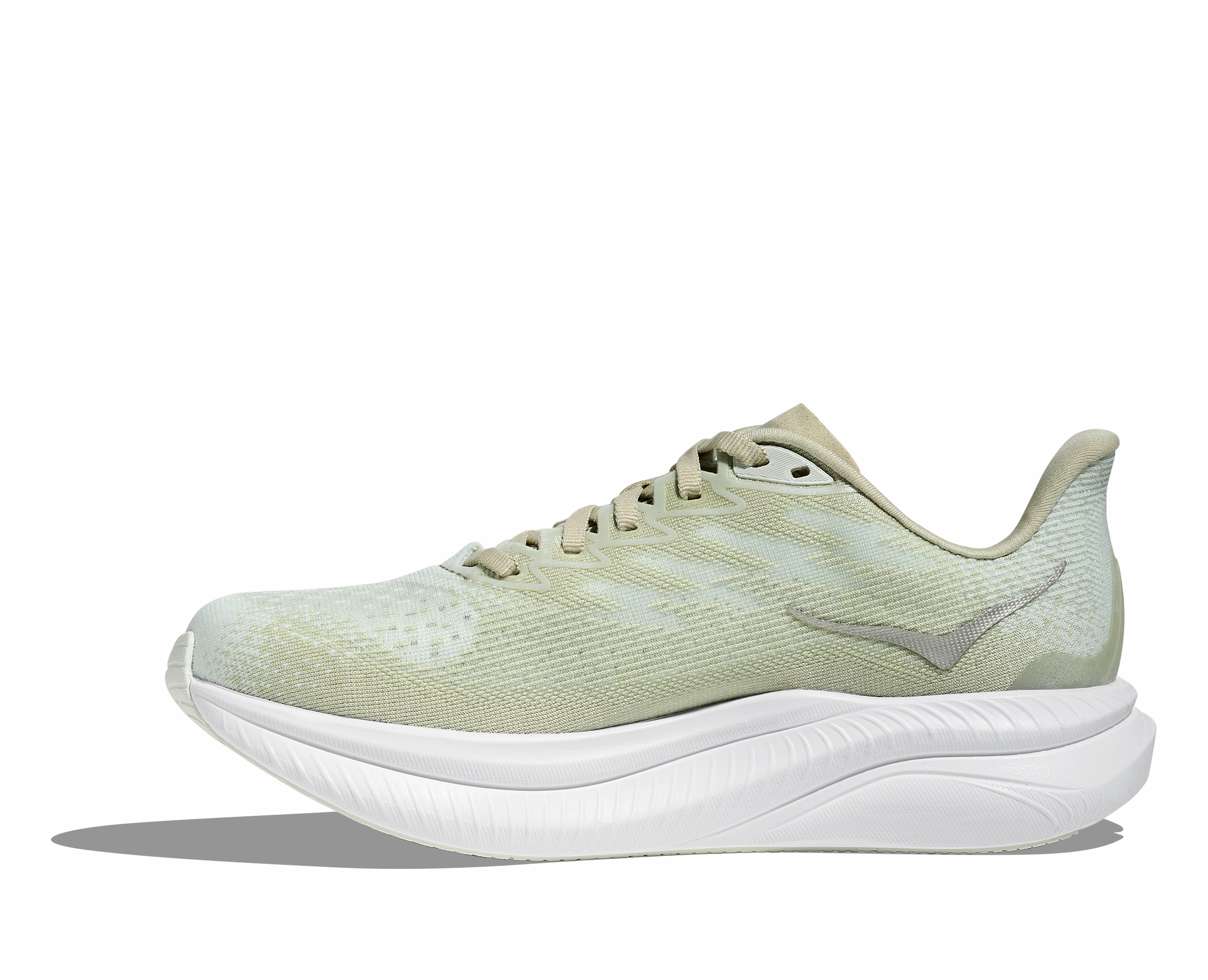 Wear Running Shoes Everyday HOKA Women's Mach 6 - OYSTER MUSHROOM / TRUFFLE SALT