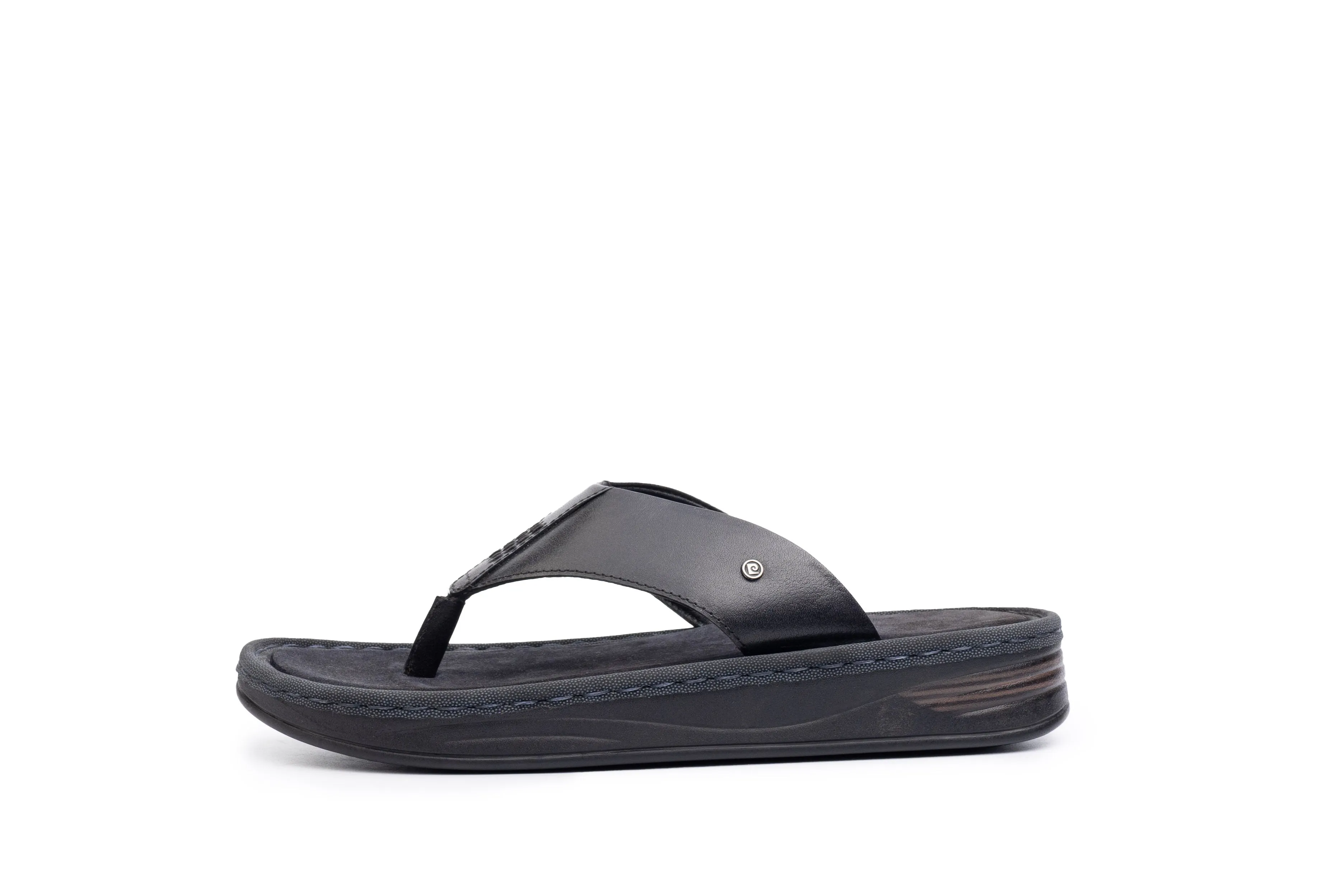 Seawater Sandals Hudson: Casual Black Slipper