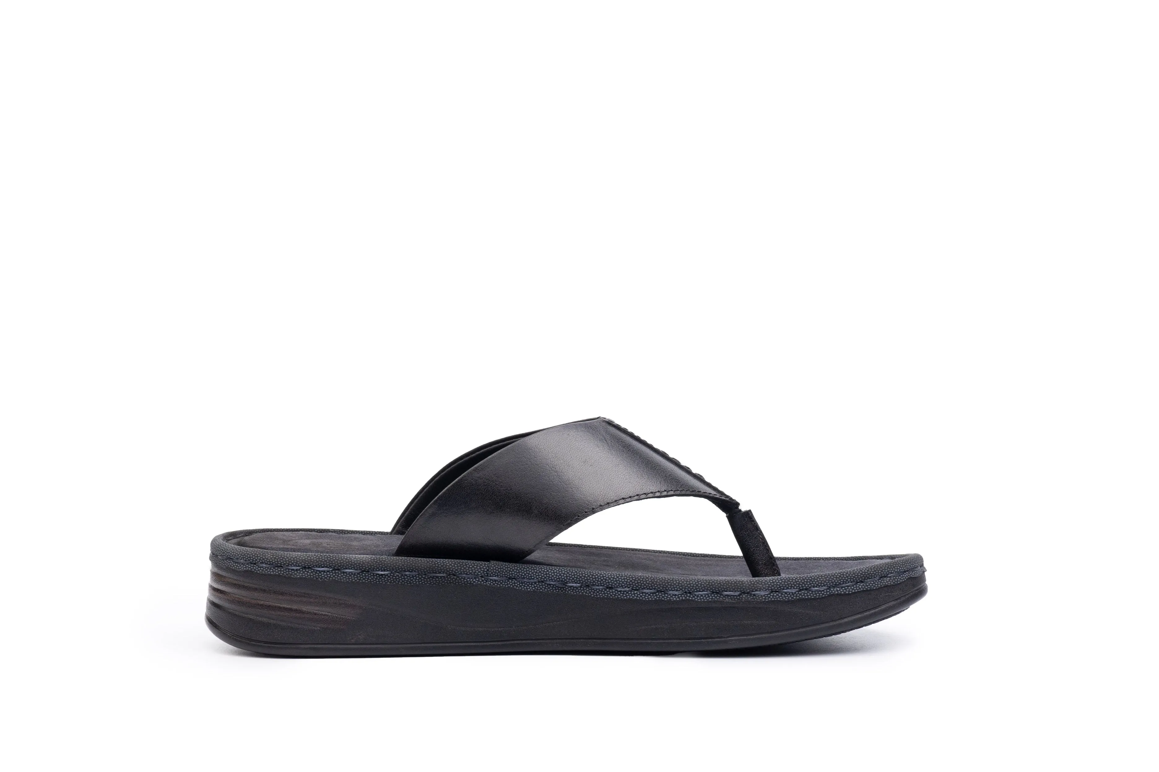 Sandals Royal Barbados Photos Hudson: Casual Black Slipper