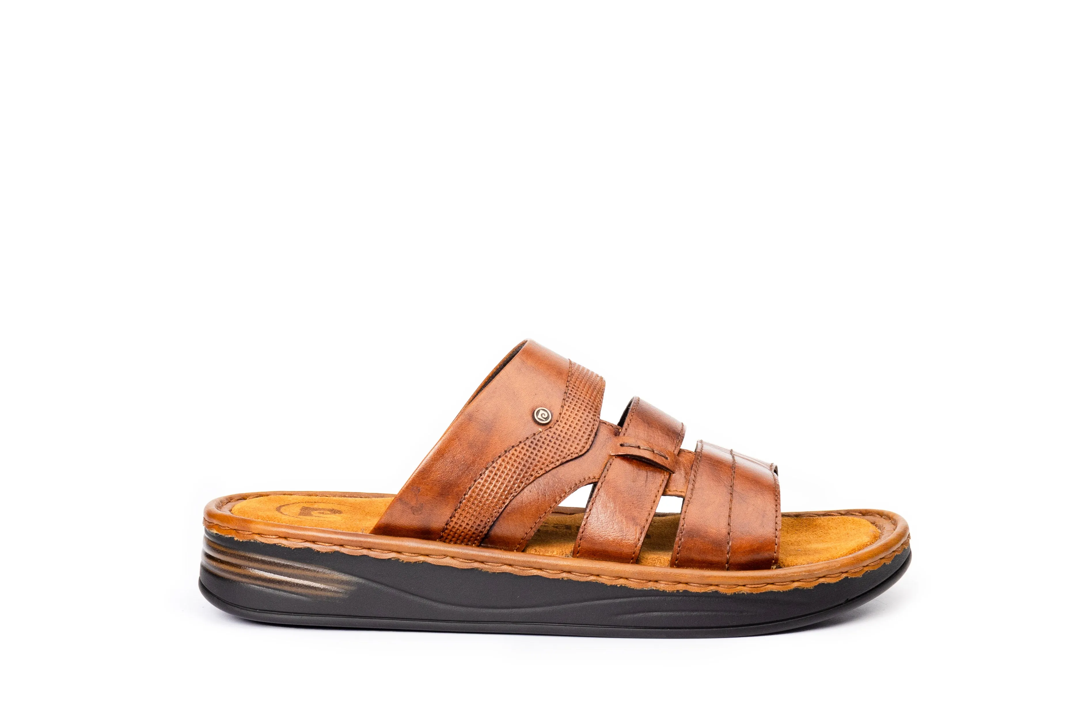 Sandals Golf Resorts Hudson: Multi-Band Tan Slides