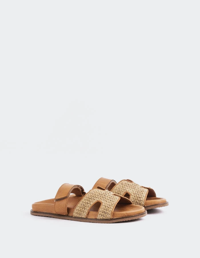 Sandals Vs Flip Flops Gustave Tan Raffia
