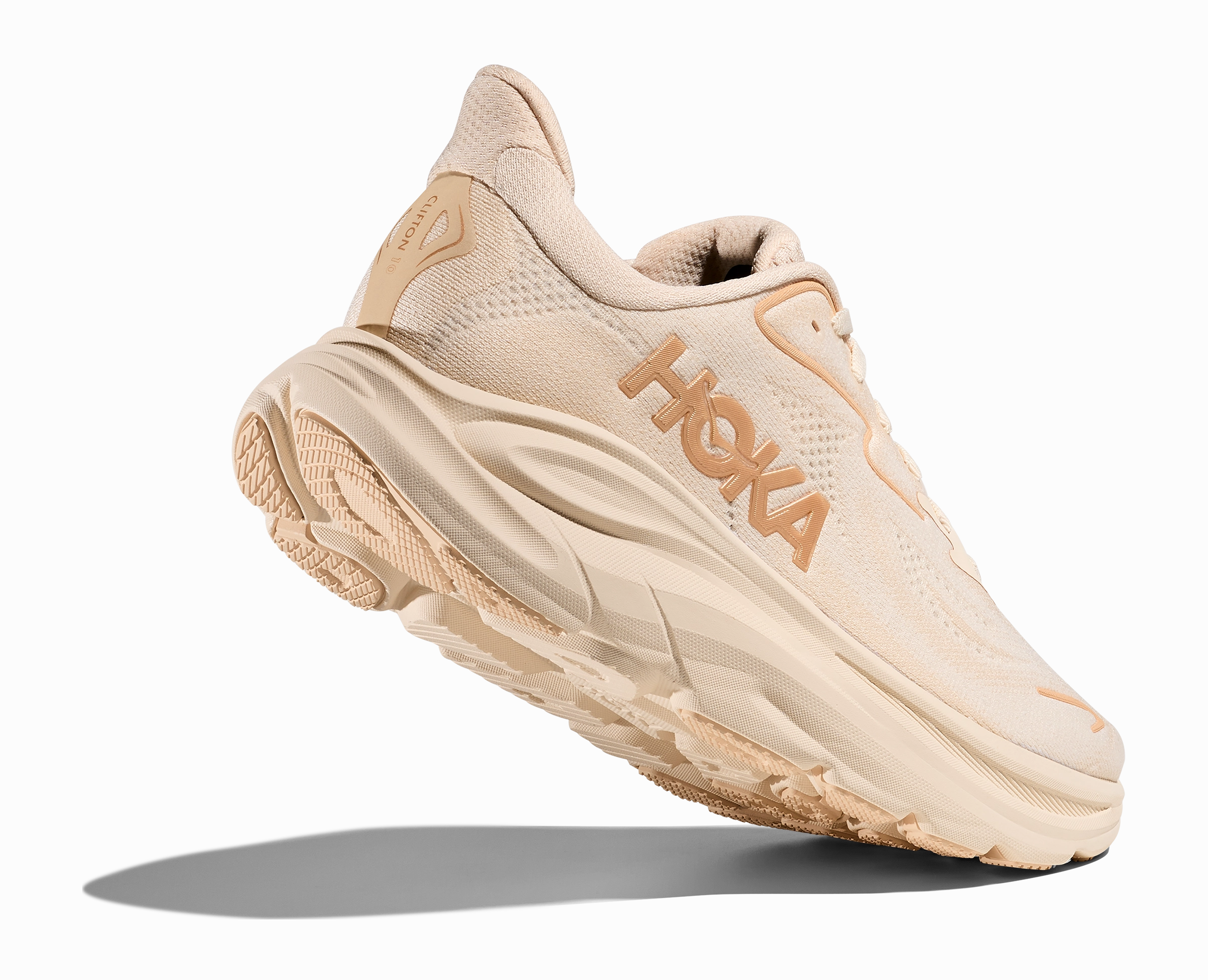 HOKA Women's Clifton 10 - VANILLA / BIRCH 90s Running Shoes