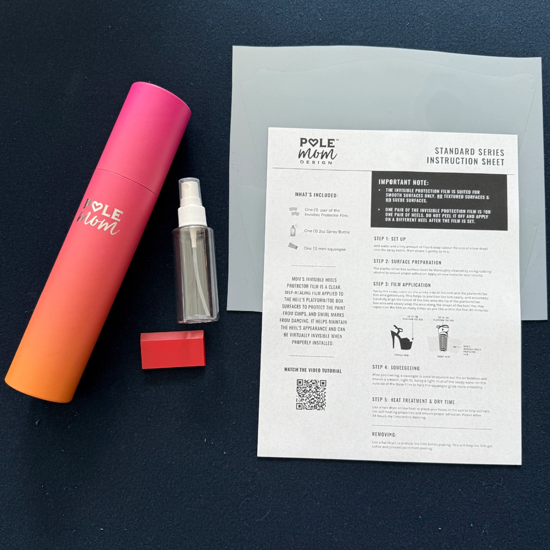 Invisible Heels Protector Standard Series For Pleaser Brand  Flamingo Boots Platform Area Only