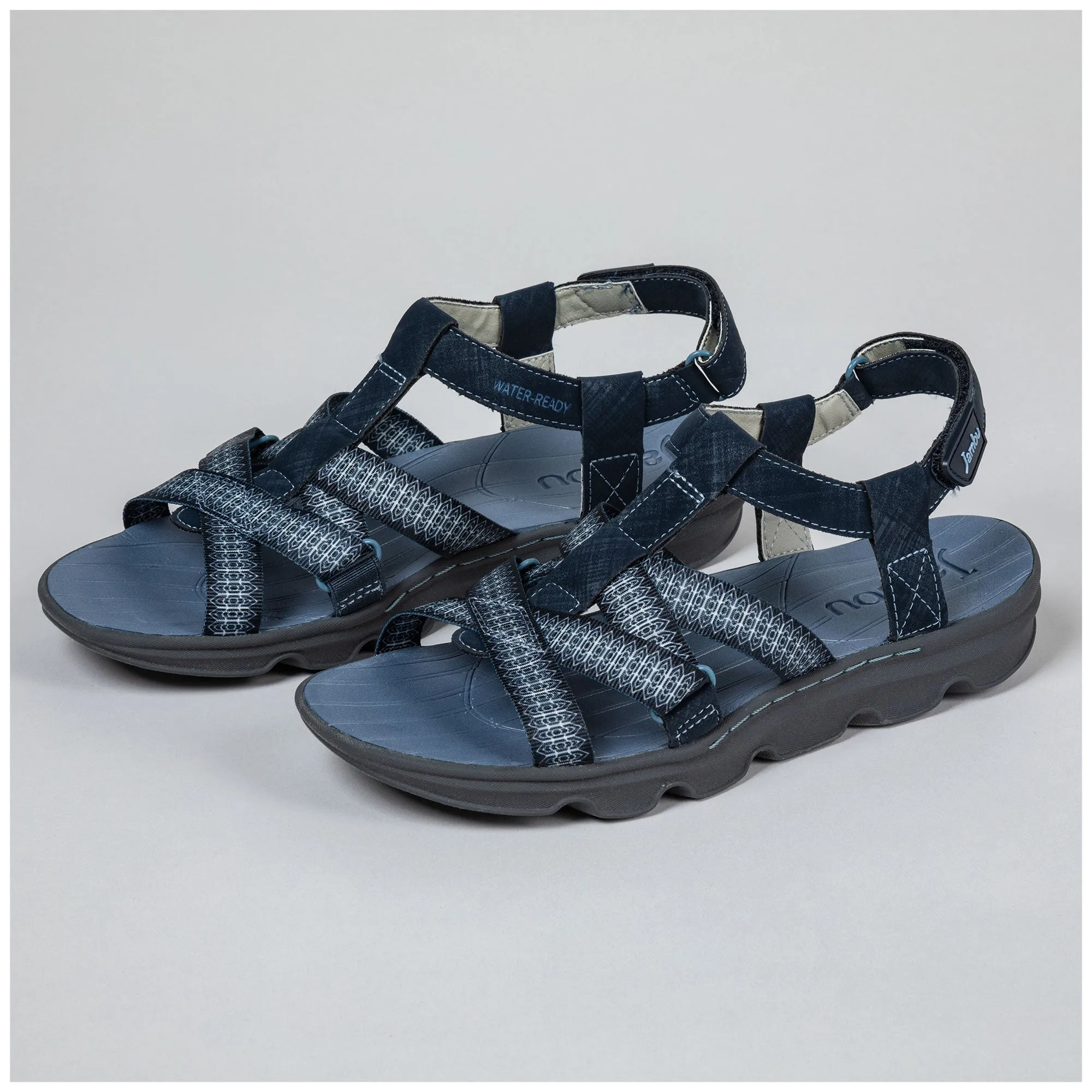 Wide Golf Shoes Waterproof Jambu&trade; Bay Water Ready Vegan Sandals