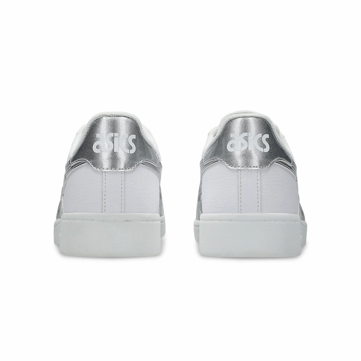 Japan S 'White Pure Sliver' Asics Lawn Tennis Shoes