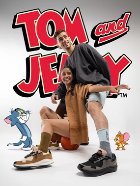 JERRY - Sneaky Sweet | Tom & Jerry x Bacca Bucci Womens Sneakers 