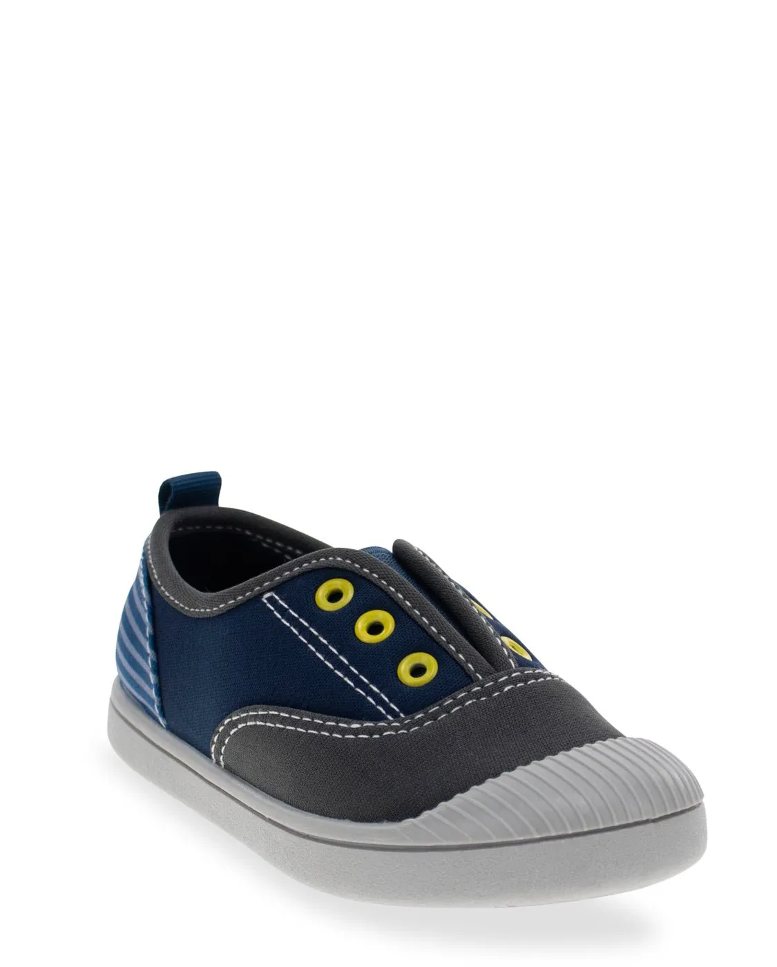 Waterproof Insulated Shoes Kids Jetty Color Block Slip On - Navy