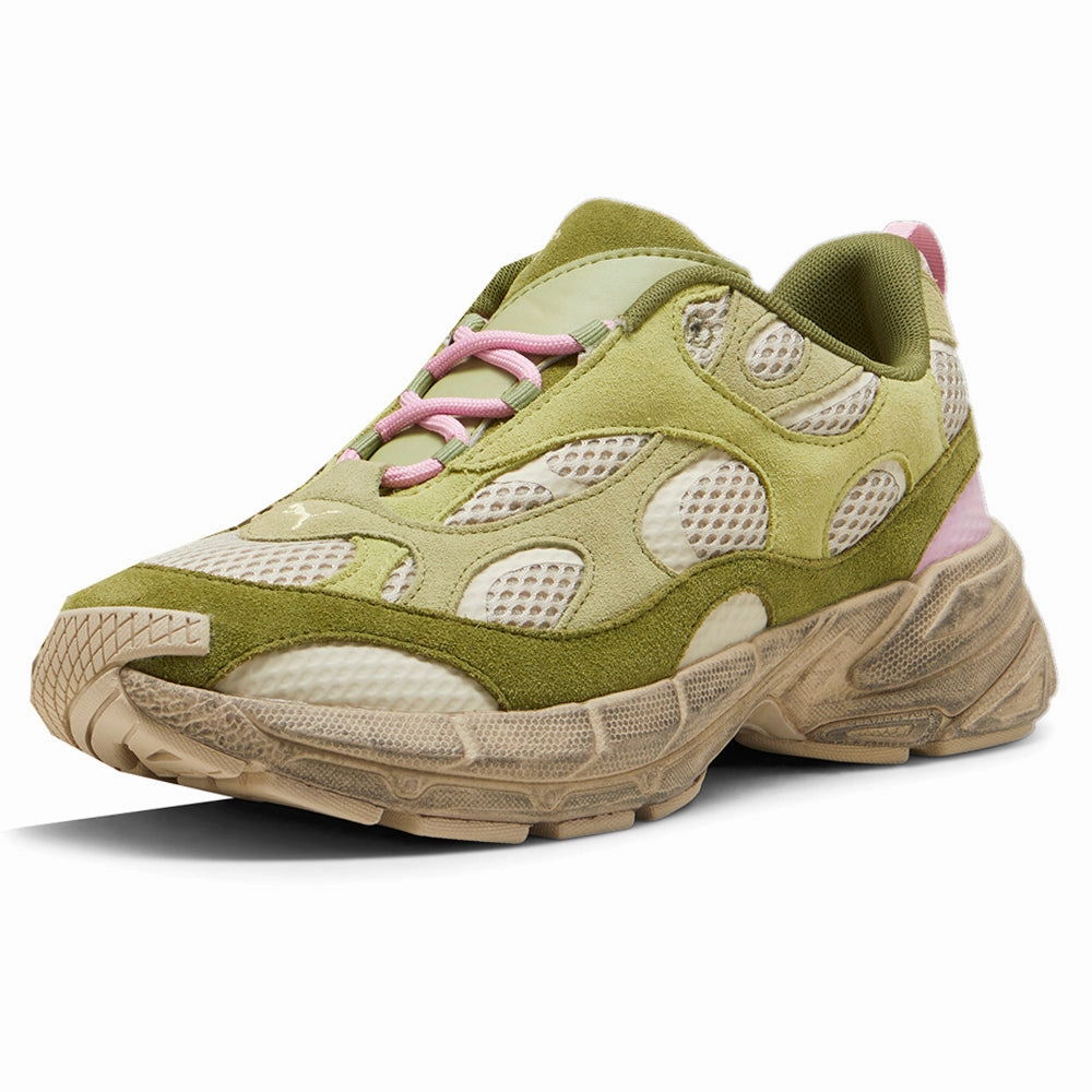 KidSuper Studios x Puma Velophasis NU Lace Up Sneakers Soccer Cleats Round Studs