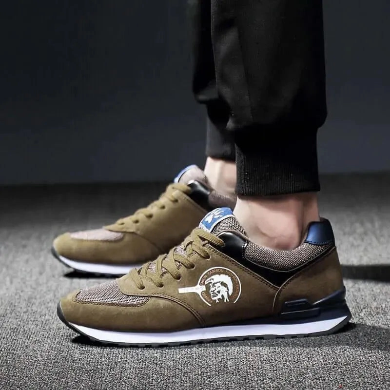 Oxford Sneakers Lark - Leather Lace-Up Sneakers  Trainers