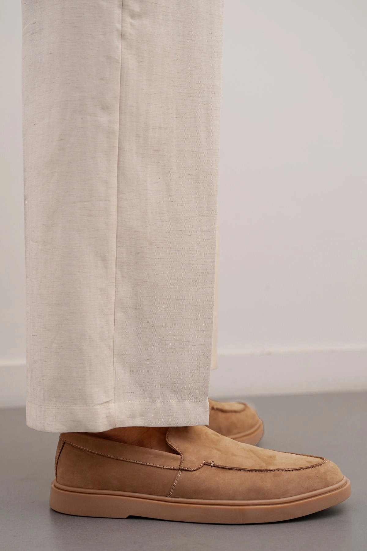 NUBUCK LEATHER LOAFERS Shoes Loafers