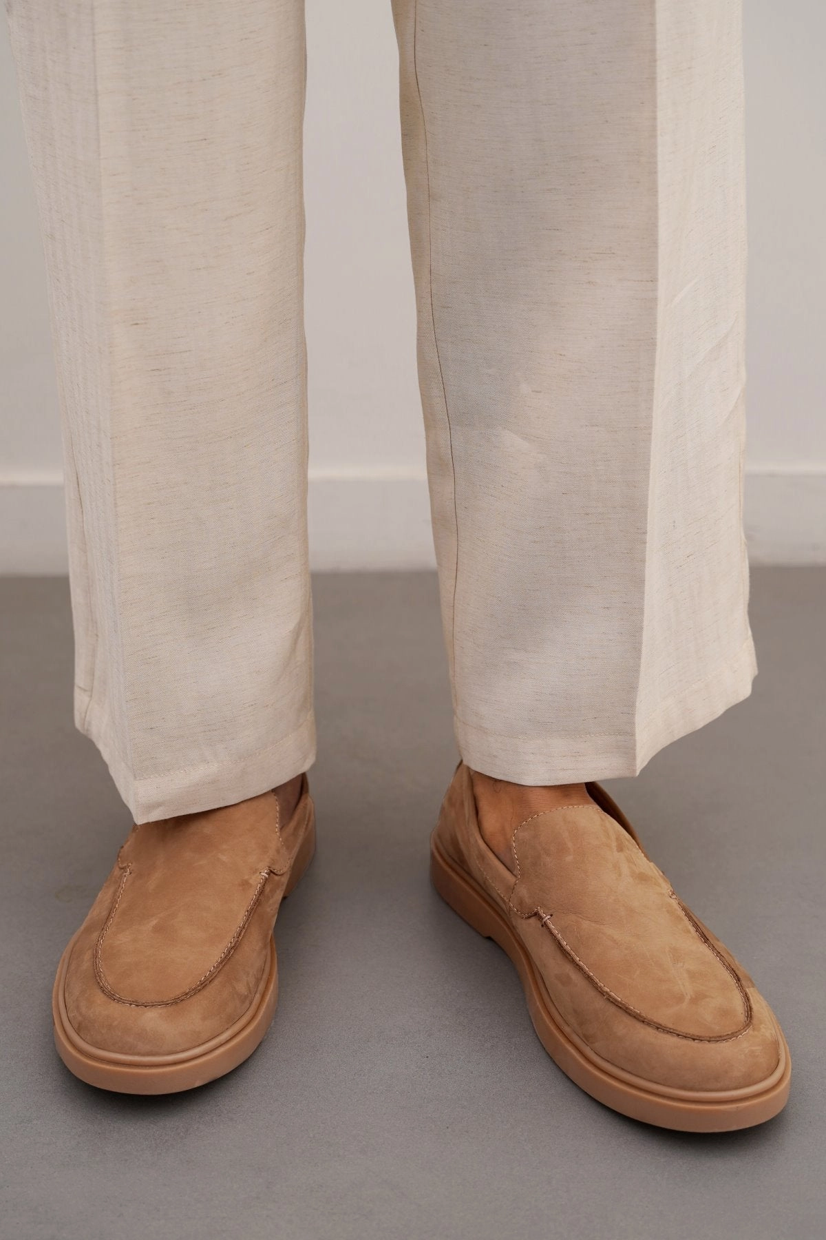 Wearing Loafers In Winter NUBUCK LEATHER LOAFERS