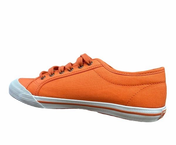 Le Coq Sportif scarpa sneakers in tela da donna Deauville 1410466 arancione 1. NULL
