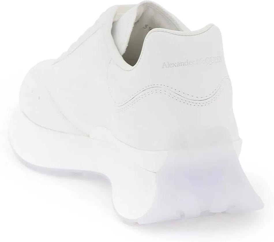 LEATHER SPRINT RUNNER SNEAKERS