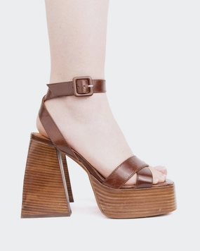 Legacy Chestnut Leather Footwear Sandals