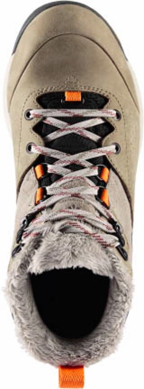 Targhee Ii Waterproof Hiking Shoes Danner Inquire Mid Womens Hazelwood/Tangerine Suede 200G WP Hiking Boots