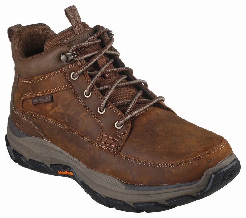 Best Value Hiking Shoes 'Skechers' Men's Respected-Boswell - Brown