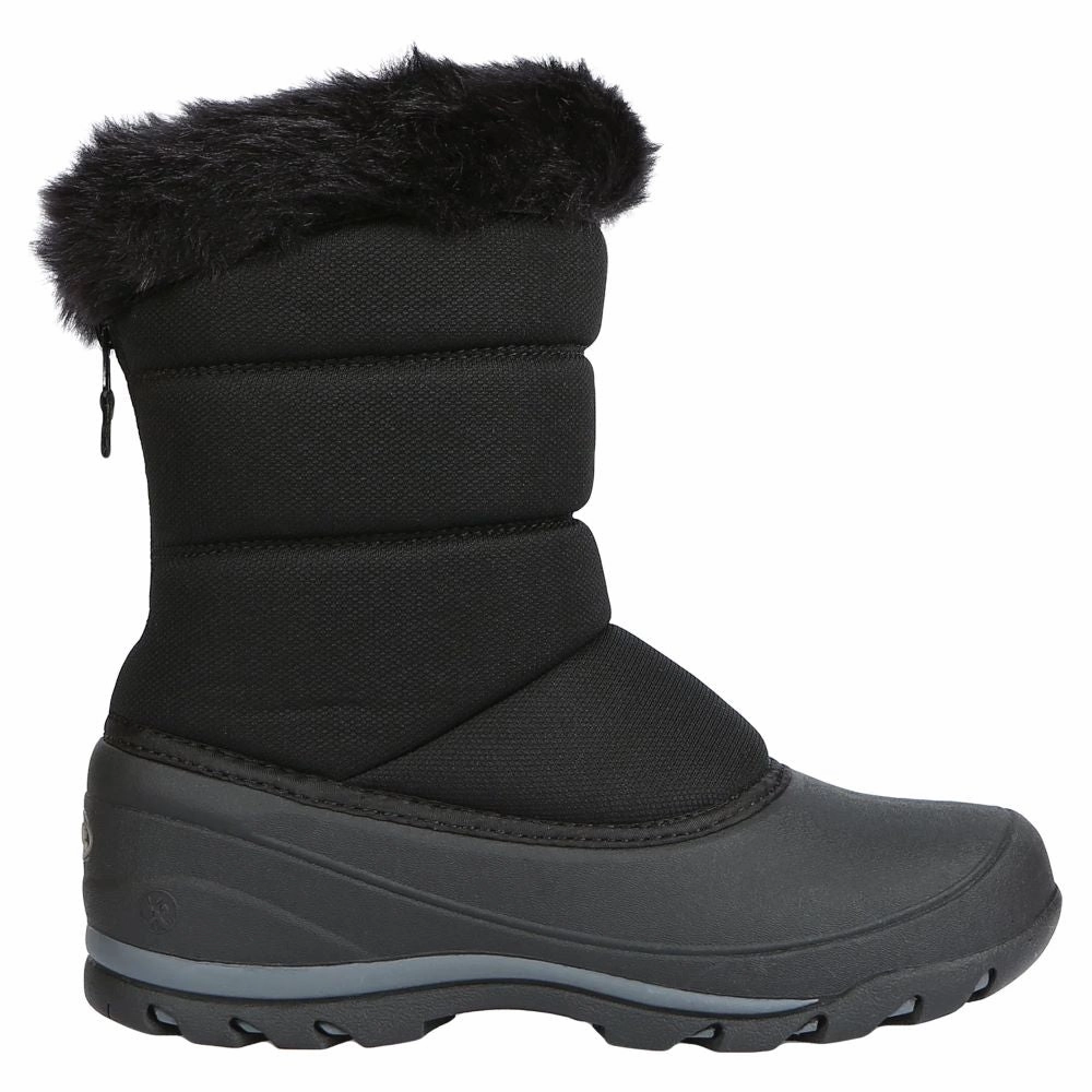 'Northside' Women's 10" Ava 200GR WP Winter Boot - Black Hiking Shoes And Running Shoes Difference