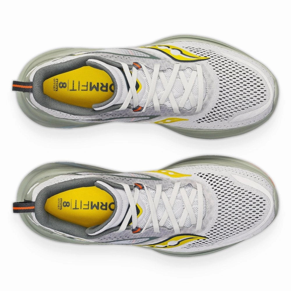 Saucony Men's Omni 22 - Fog/Bough Lone Peak Running Shoes