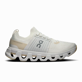 Running Shoe For Stability On Running Women's Cloudswift 4 Shoes - White / Cream