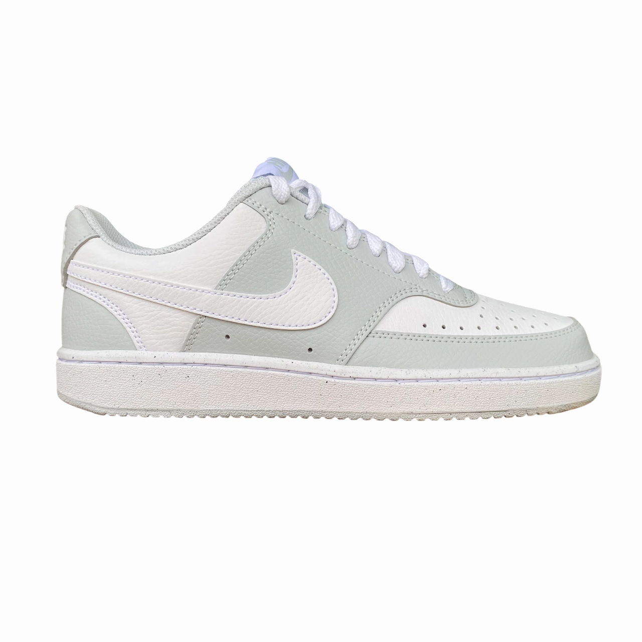Nike scarpa sneakers da uomo Court Vision Lo HM9862 002 grigio platino-bianco Suede Sneakers