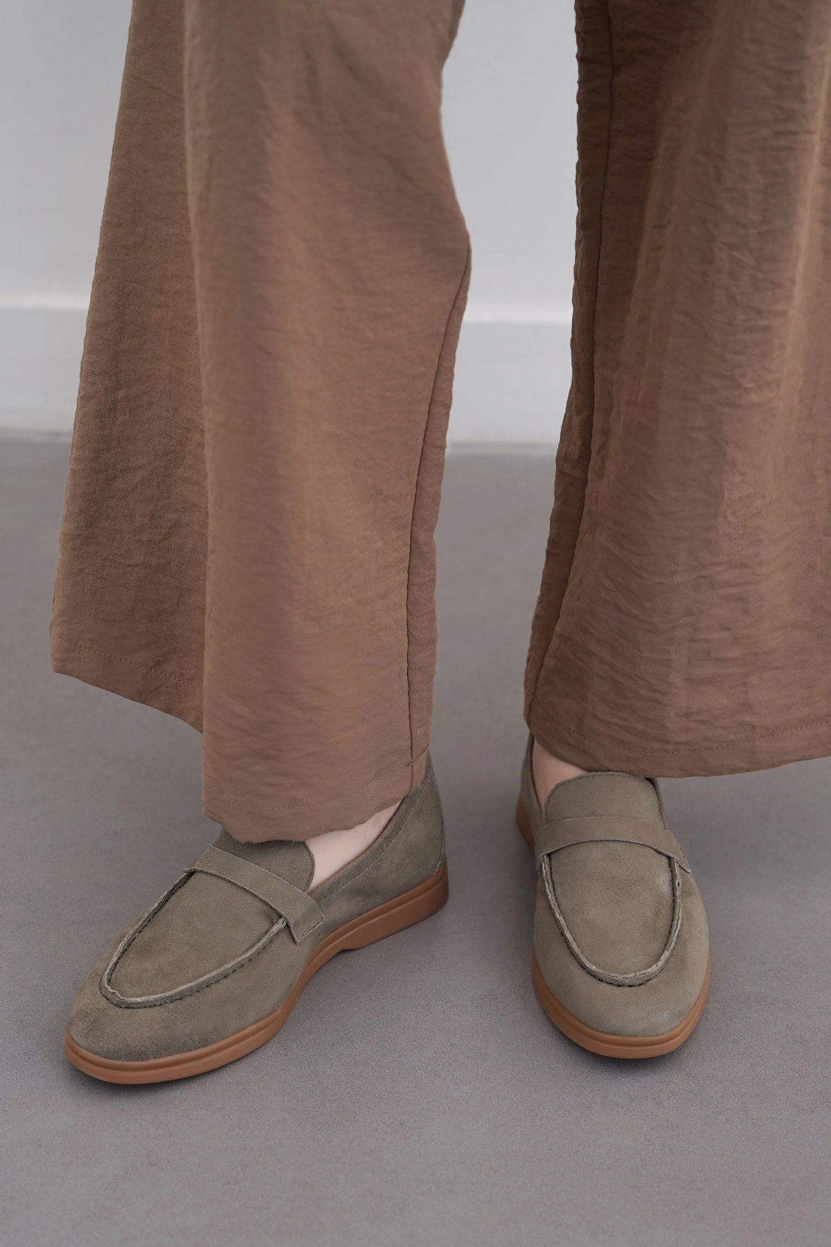 Stacy Adams Loafers PALM & PEBBLE LEATHER LOAFERS