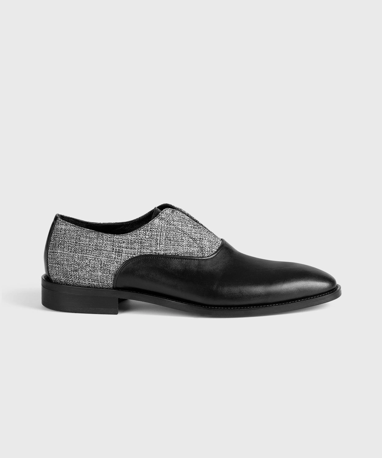 Black Leather Loafer Horsebit Platform Loafers