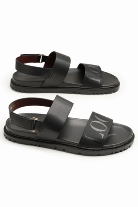 LOGO 7611 BKA Wedges Shoes Sandals