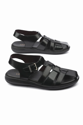 Orthofeet Sandals LOGO 7653 BKA