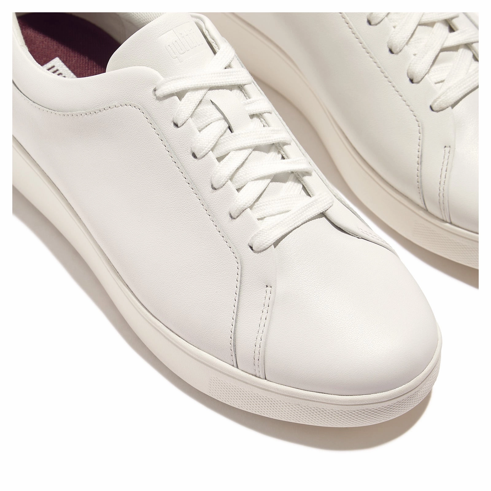 Women's FitFlop, Rally Crystal Backtab Leather Sneaker Waterproof Leather Spray For Shoes