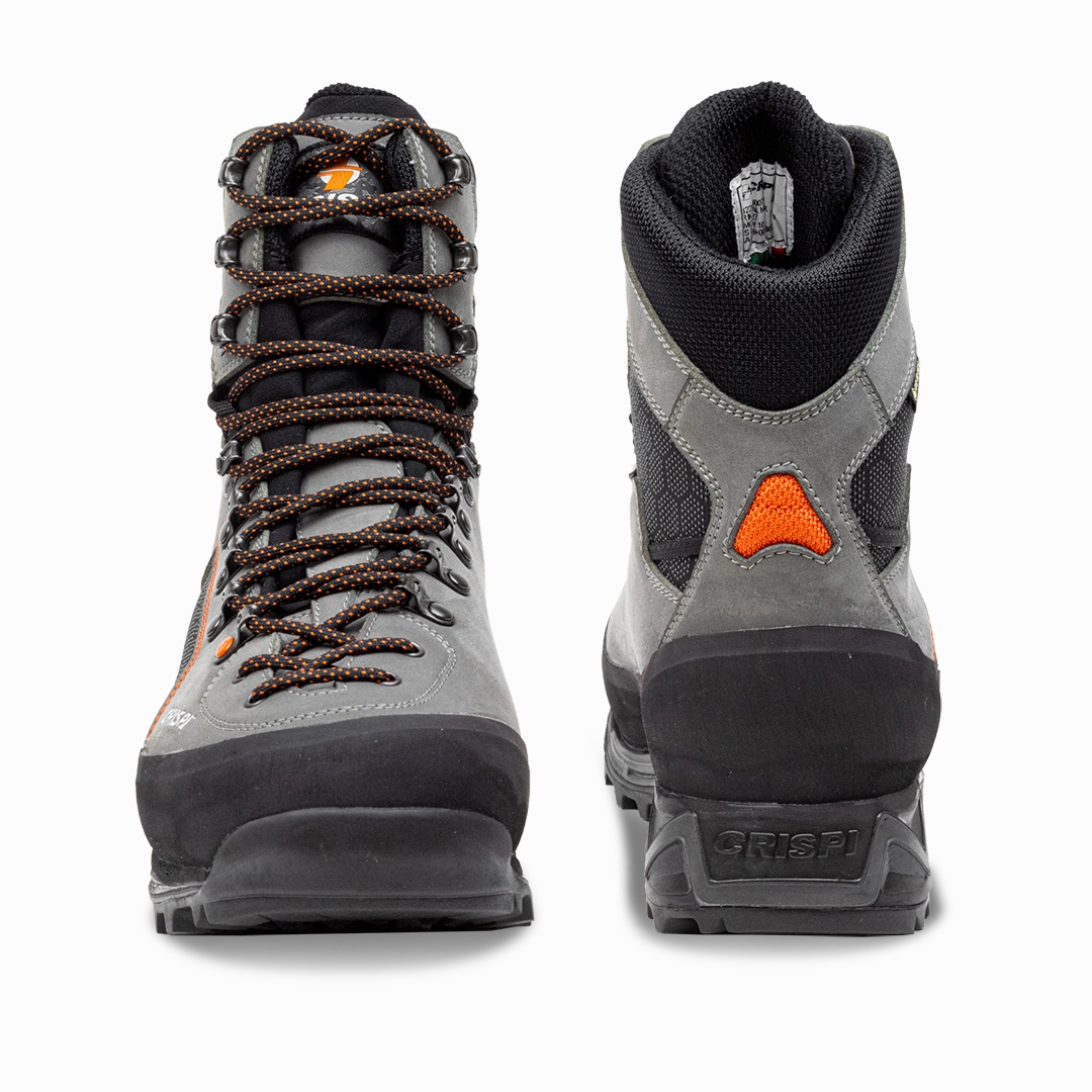 'Crispi' Briksdal Mountain GTX Boot - Grey Hiking Shoes For Water Crossing