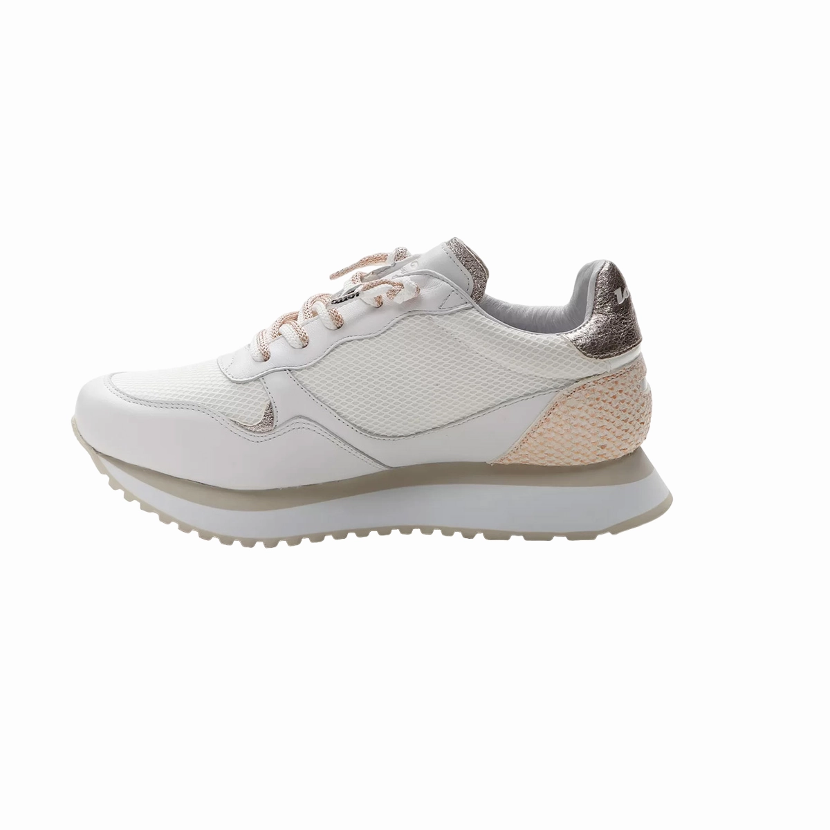 Pegasus Sneakers Lotto Leggenda sneakers da donna Wedge II Fish W 219594 10V white-golden almond