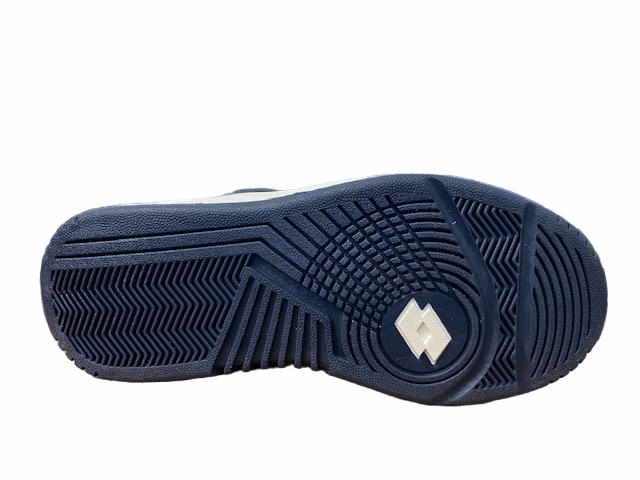 Waterproof Sneakers Shoes Lotto sneakers alta da ragazzo con laccio elastico e velcro Rocket AMF Mid CL S 218154 6Y3 ocean blue-dark blue