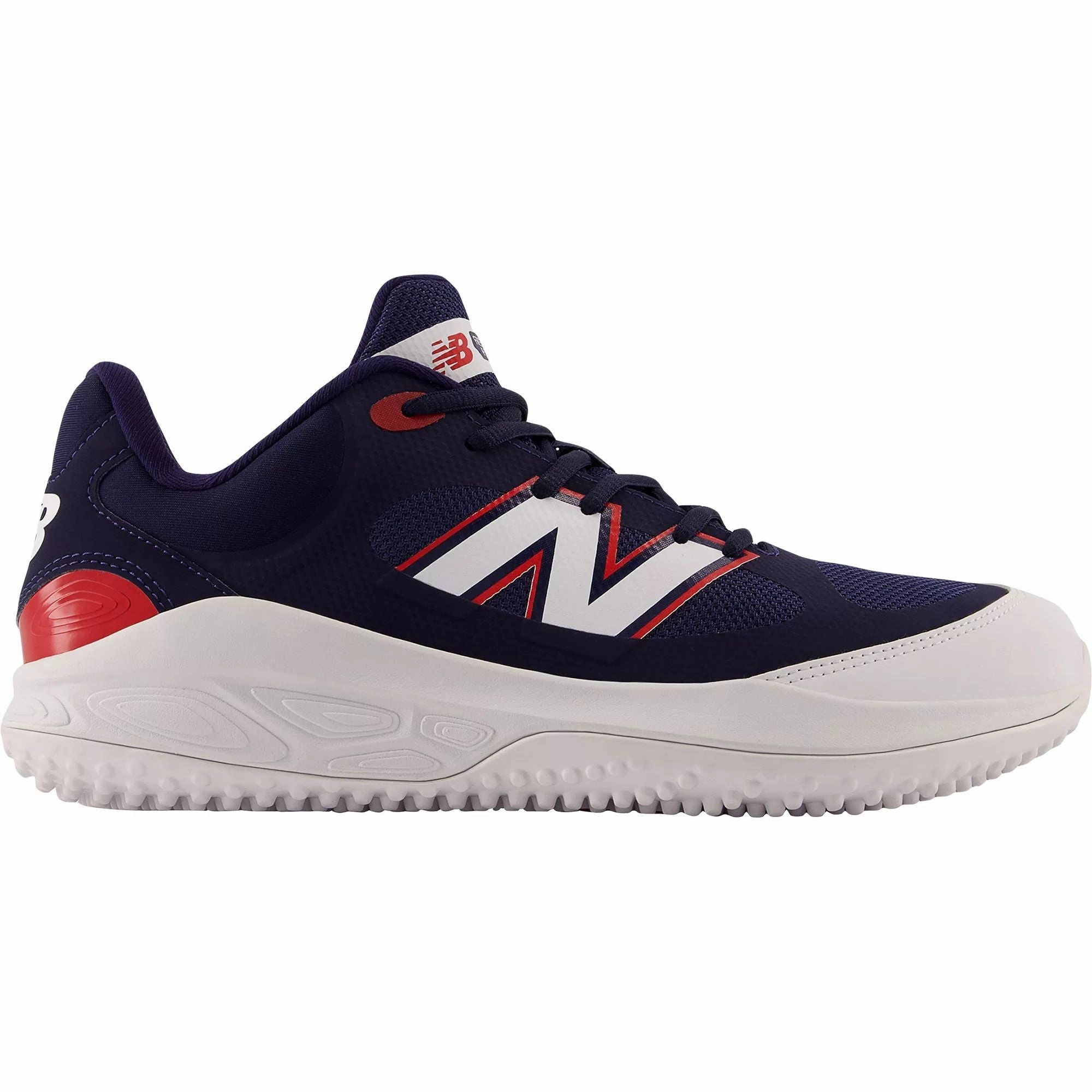 New Balance 6090 New Balance Men's Fresh Foam 3000 v7 Turf Baseball Shoes - Navy/White/Red - T3000RB7