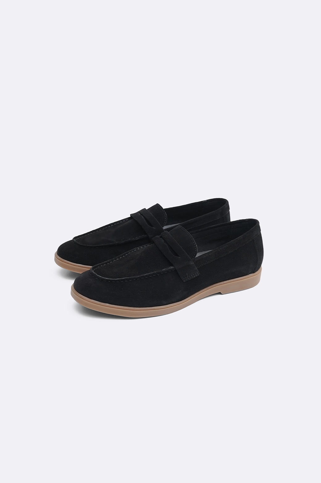 SUEDE LEATHER LOAFERS Oxfords Loafers