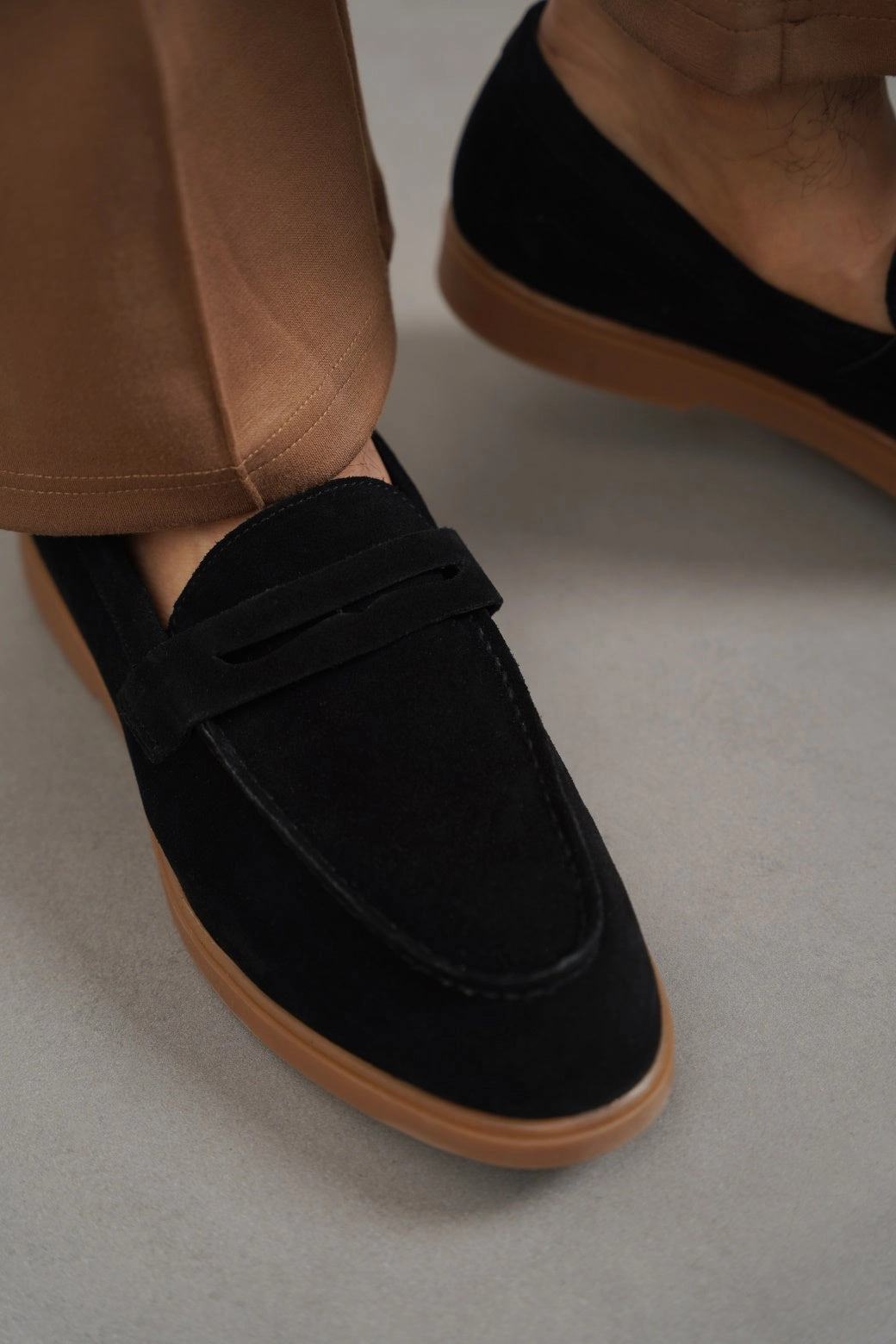 SUEDE LEATHER LOAFERS Spring Loafers