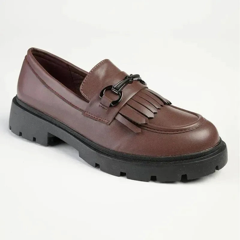 Loafers Mens Madison Bess Fringe Loafer - Brown
