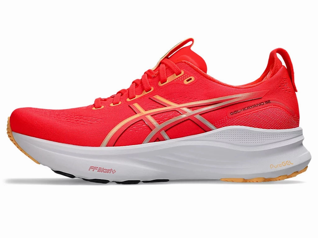 Men's Asics Gel-Kayano 32 - Flash Red/Beet Juice Asics Walking Shoes Reviews