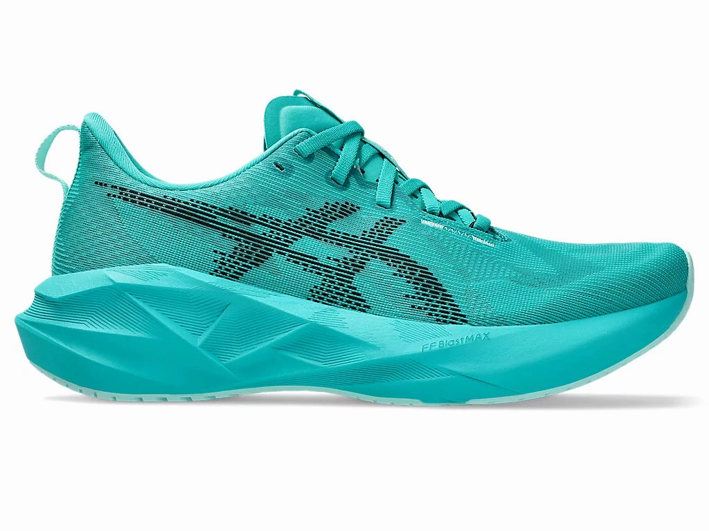 Asics Us Open Tennis Shoes Men's Asics Novablast 5 - Wave Teal/Black