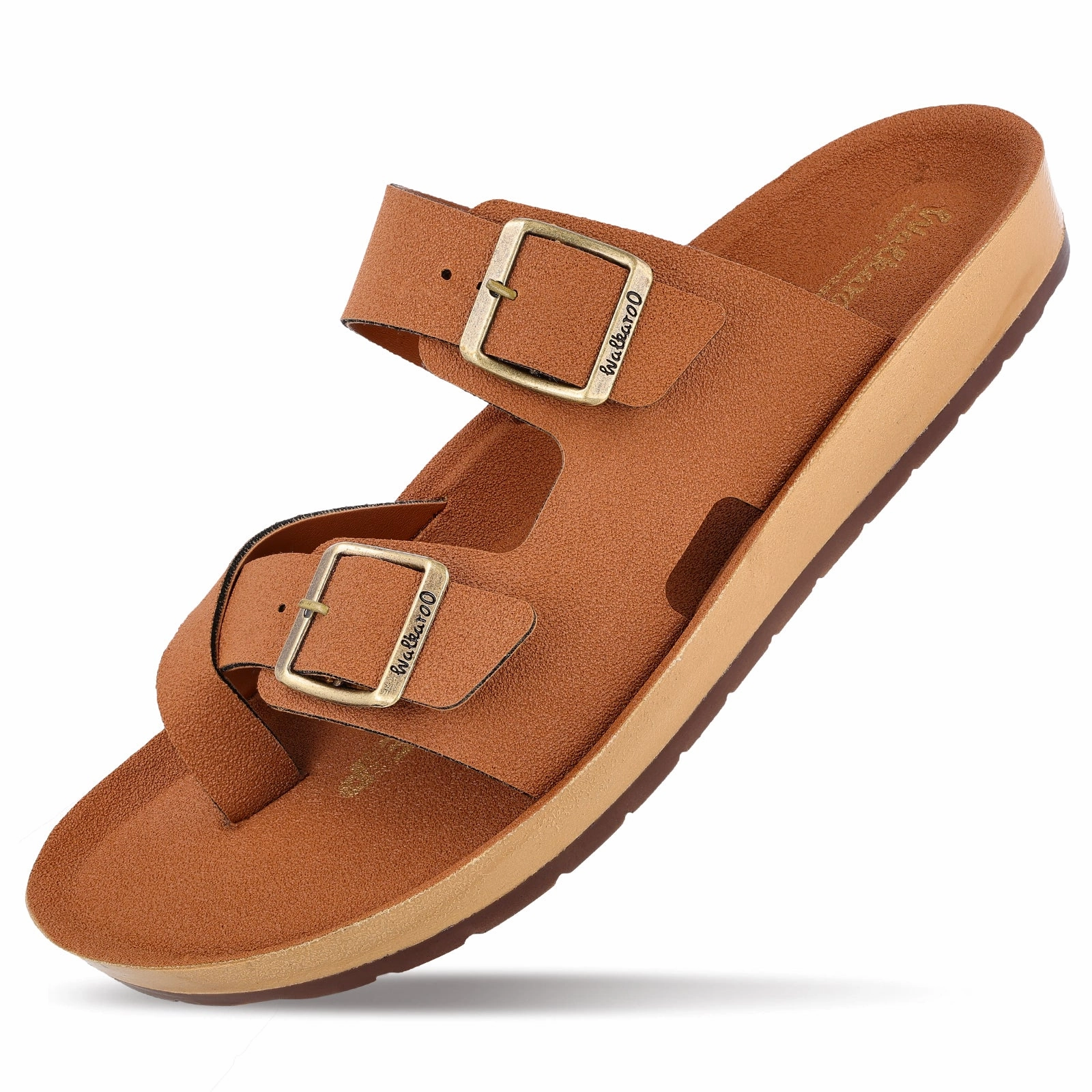 Men's Daily Wear Comfort Sandals - WE1373 Tan Sandals South Coast Jamaica