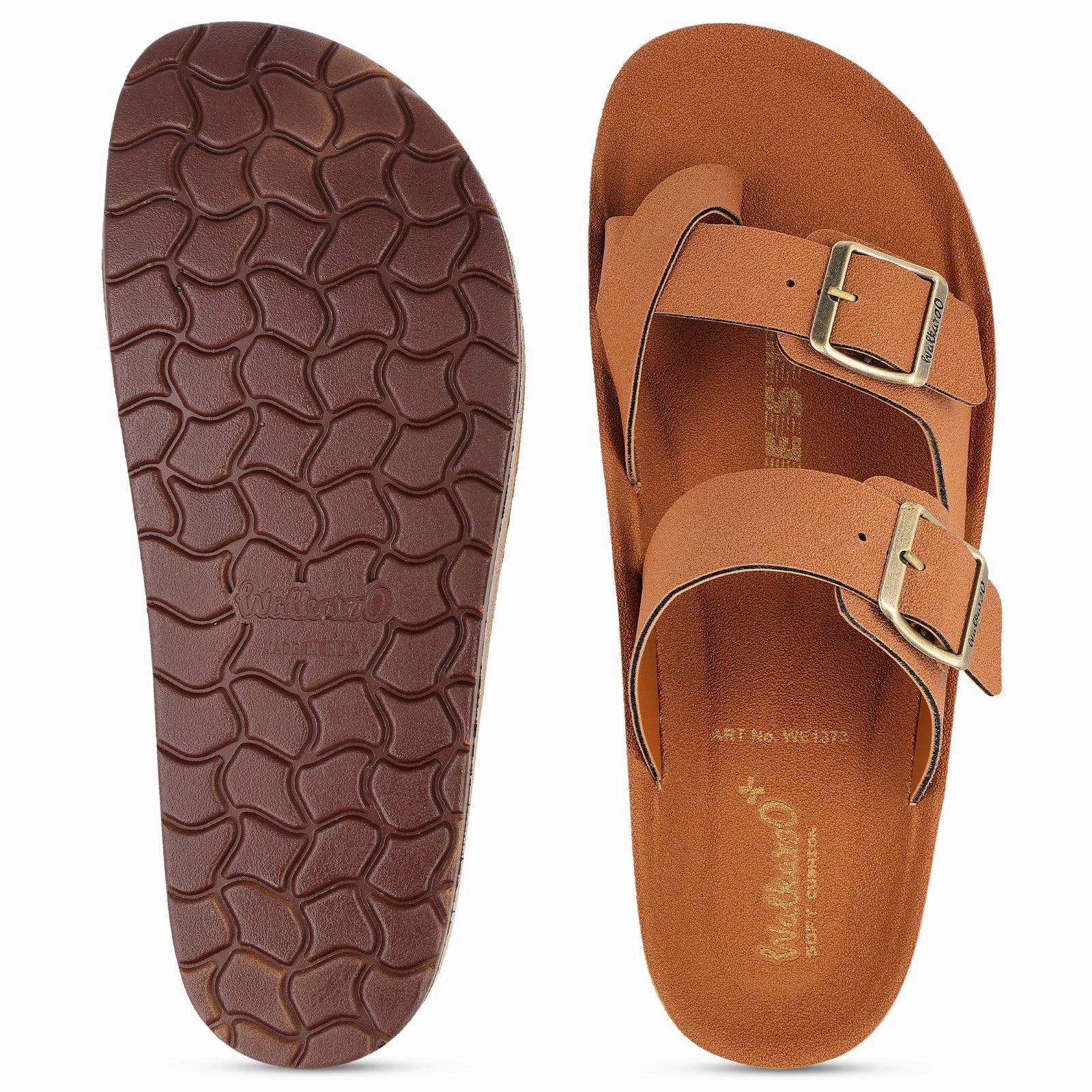 Men's Daily Wear Comfort Sandals - WE1373 Tan Barbados Royal Sandals