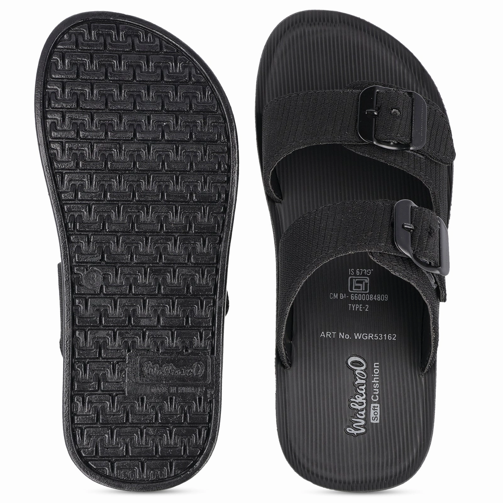 Sandals Naot Men's Daily Wear Sandals - WGR53162 Black