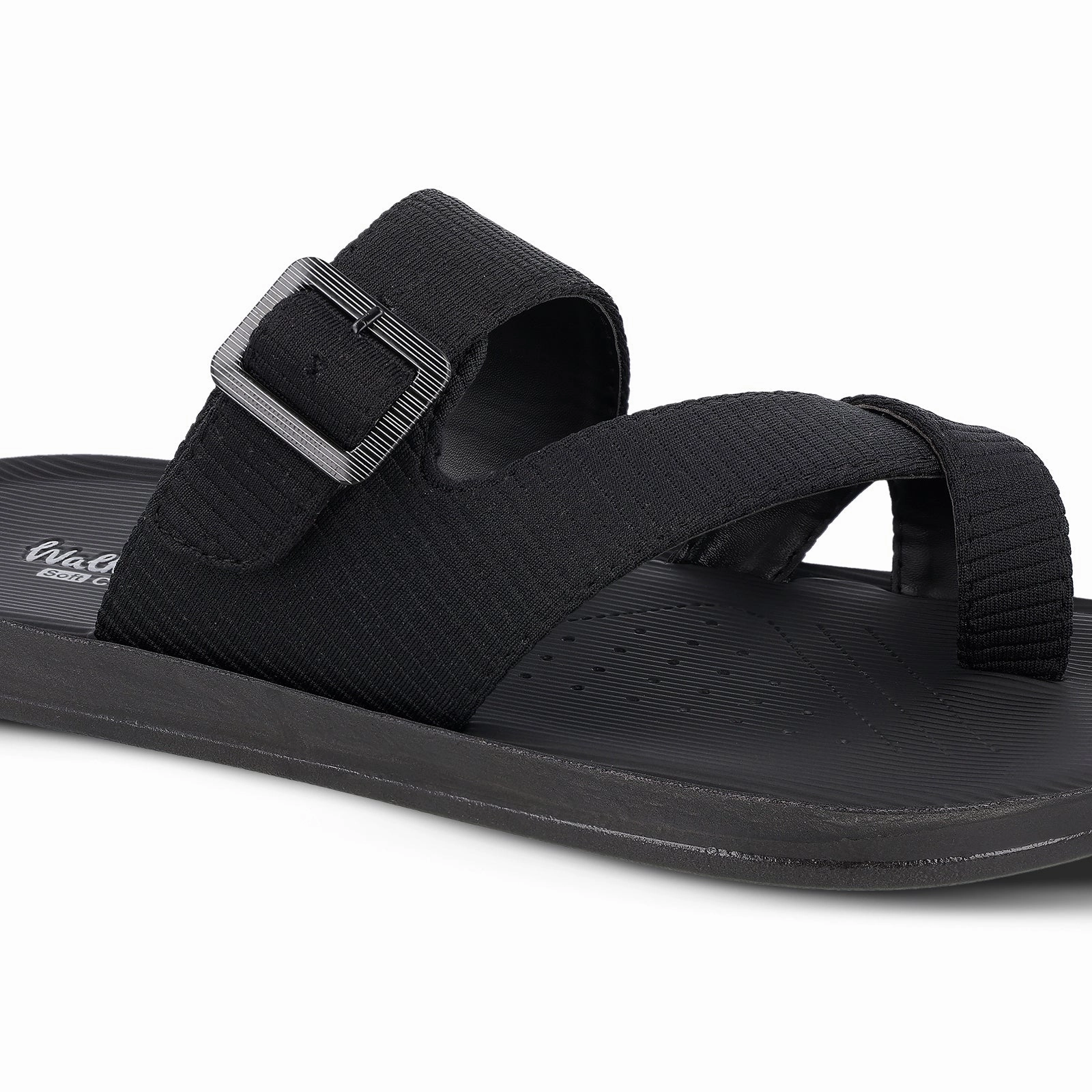 Men's Daily Wear Sandals - WGR53169 Black Sandals Royal Resort