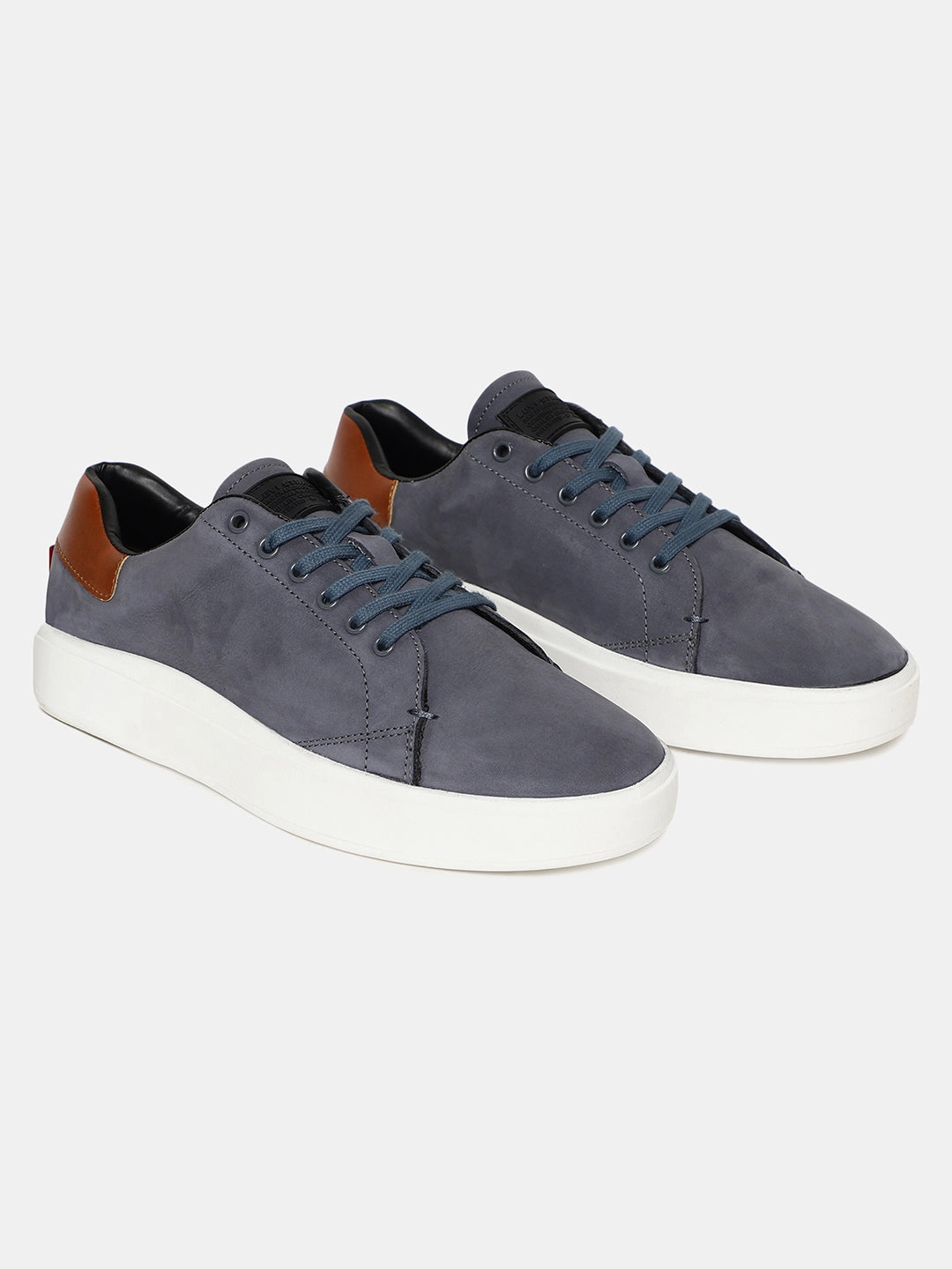 Men's Navy Colorblock Shoes 