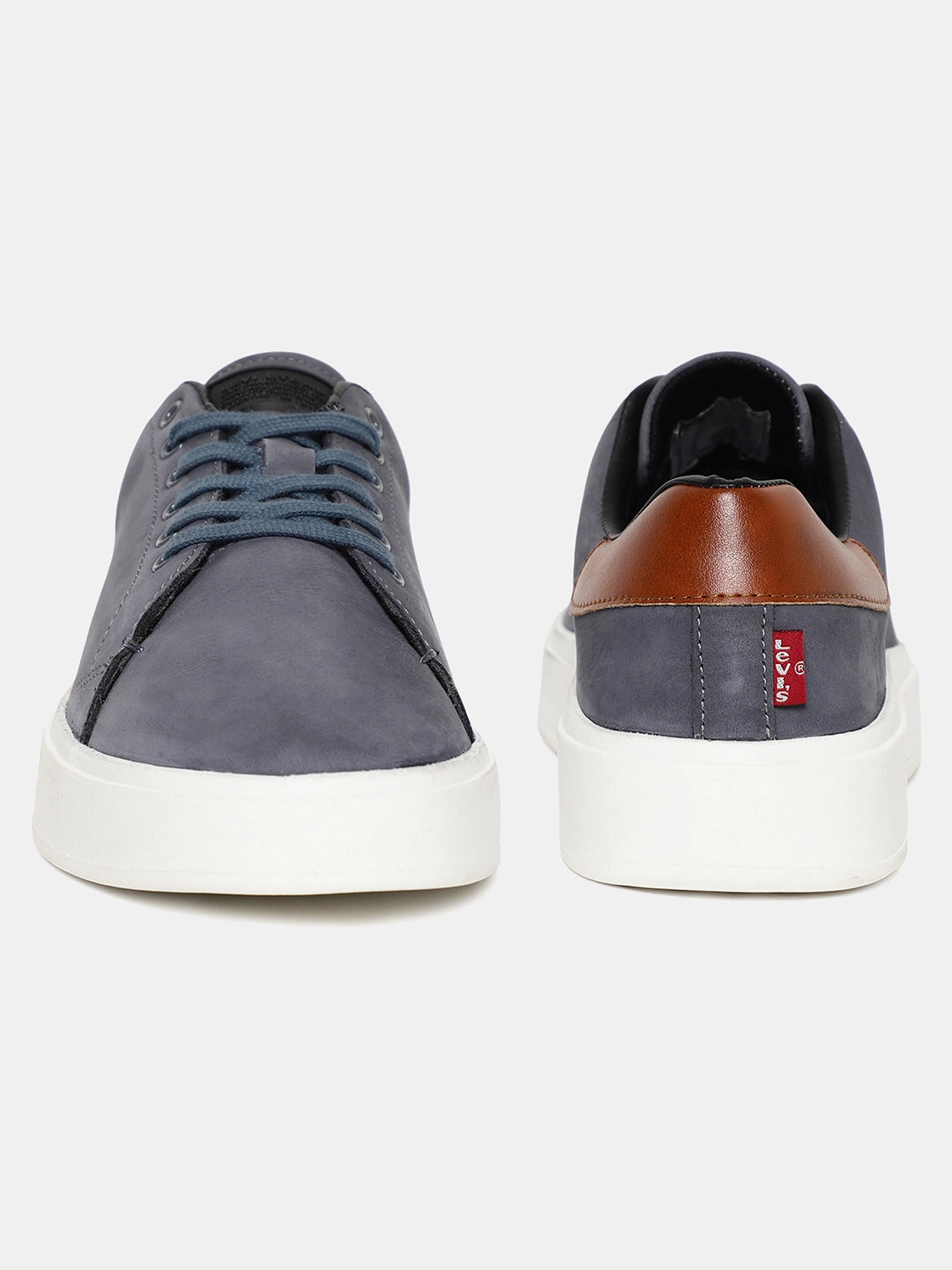 Men's Navy Colorblock Shoes